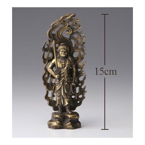 仏像 高岡銅器 本格金属 仏像 不動明王 15cm とり年生まれのお守り本尊 干支 十二支 酉 守護本尊 八体仏 コンパクト インテリア 金属製 日本製 送料無料 Buyee 日本代购平台 产品购物网站大全 Buyee一站式代购 Bot Online