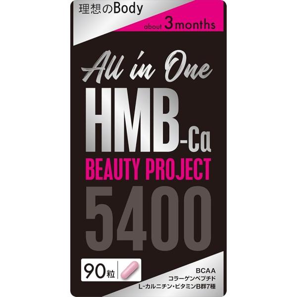 HMB ビューティープロジェクト 90粒 バリュージャパン All in one HMB Beauty project サプリ