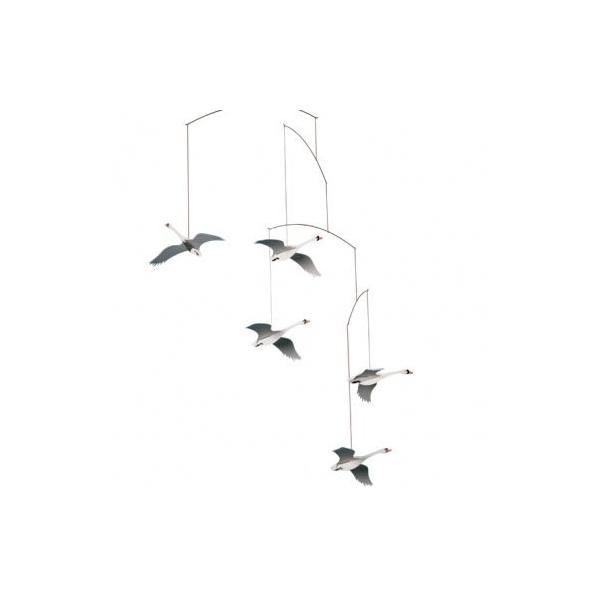 他サイト： （メール便可）フレンステッドモビール Scandinavian Swans 白鳥 4モビール フレンステの商品画像