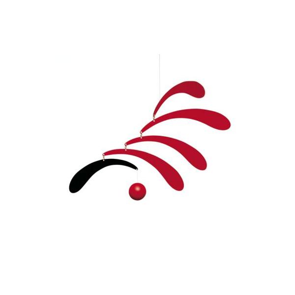 他サイト： フレンステッドモビール Flowing Rhythm, Red 5Rモビール フレンステッド 北欧 赤ちの商品画像