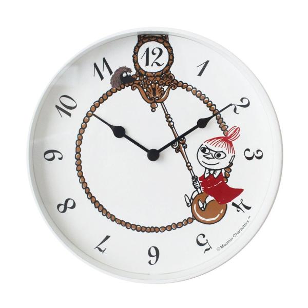 798円 人気特価 ムーミン スナフキン 木製 掛時計 時計