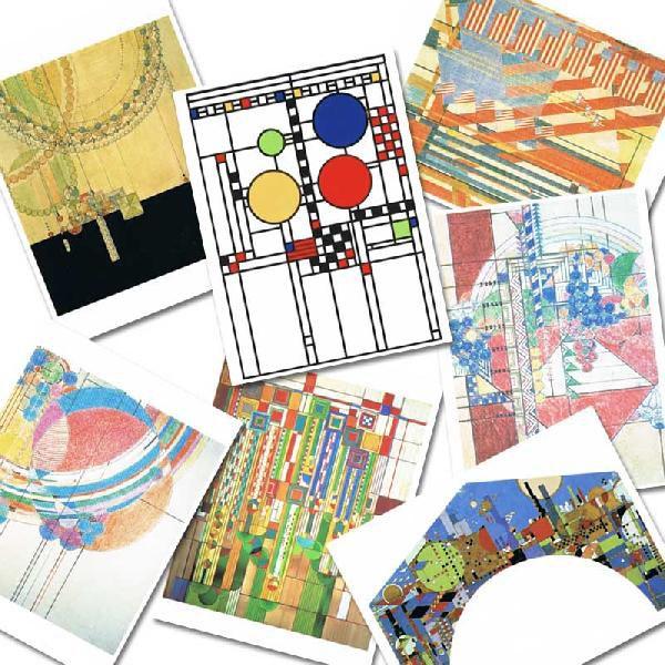 メール便対応可 フランクロイドライト ポストカード メッセージカード