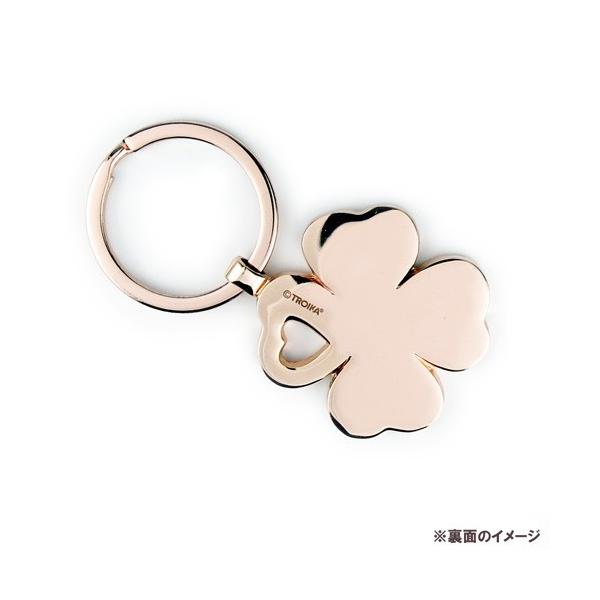 メール便対応可 トロイカ スワロフスキー ラインストーン付キーリング