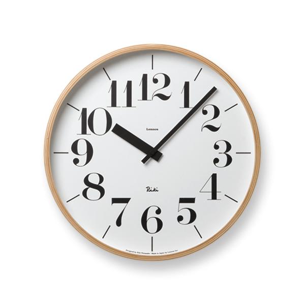 レムノス RIKI CLOCK L WR-0401L (時計) 価格比較 - 価格.com