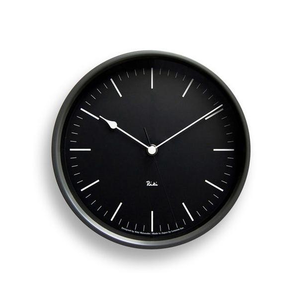 RIKI STEEL CLOCK ubN dgv WR08-24 BK
