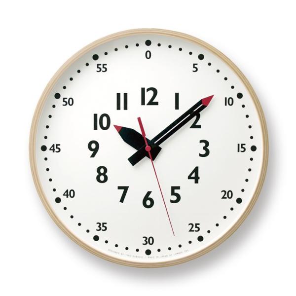 Lemnos レムノス ふんぷんくろっく Lサイズ YD14-08L レムノス fun pun clock YD14-08L (時計) 価格比較 - 価格.com