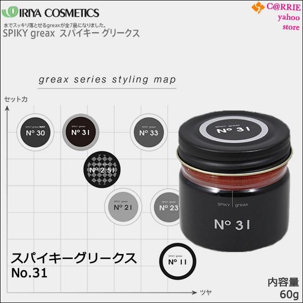 イリヤ スパイキーグリークス 31 | 60g |ヘアスタイリング剤 イリヤコスメティクス No.31 :greax-no31:CARRIE Yahoo!店 - 通販 - Yahoo!ショッピング イリヤ スパイキーグリークス 31 | 60g |ヘアスタイリング剤 イリヤコスメティクス No.31 :greax-no31:CARRIE Yahoo!店 - 通販 - Yahoo!ショッピング