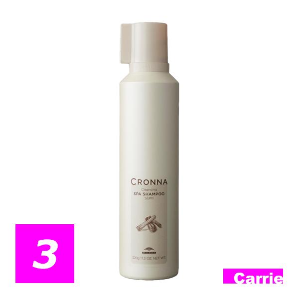 ミルボン クロナ クレンジングスパシャンプー スミ ボトル 320g×3 MILBON（ミルボン） 3本セット クロナ クレンジングスパ シャンプー