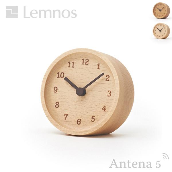 Lemnos ムク デスククロック MUKU desk clock 置き時計 LC12-05 タカタレムノス テーブルクロック 寝室 ベッドサイド◇爆買