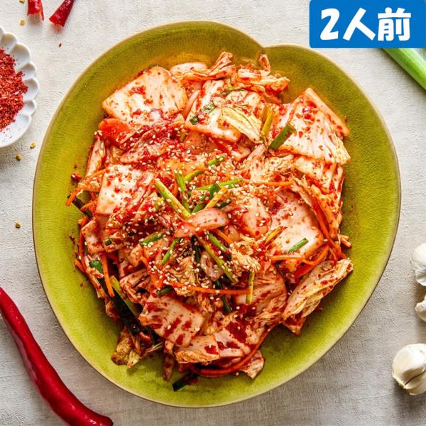 商品名：【クックイージー】浅漬けキムチ ミールキット 2人前内容量:  300gx1個保存方法：冷蔵保管してください。賞味期限 :   枠外上部に記載