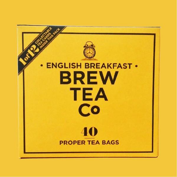 上品でまろやかな味わいが本当に美味しいBrew Tea Co.の看板商品。お得なティーバッグ40個入です。適度なタンニンの含有量は、ミルクや砂糖で渋みをけす必要もなく、Tea本来の美味しさをたっぷり楽しめます。手摘みのカットしていない茶葉(...