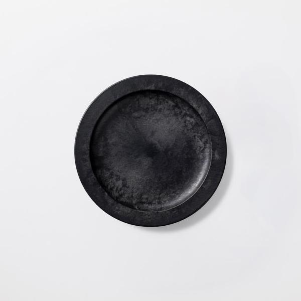 食器 皿 ARAS / ヒートコレクション 丸皿 中 20cm ブラック エイラス プレート 日本製 国産 漂白剤 食洗器・電子レンジ使用可能