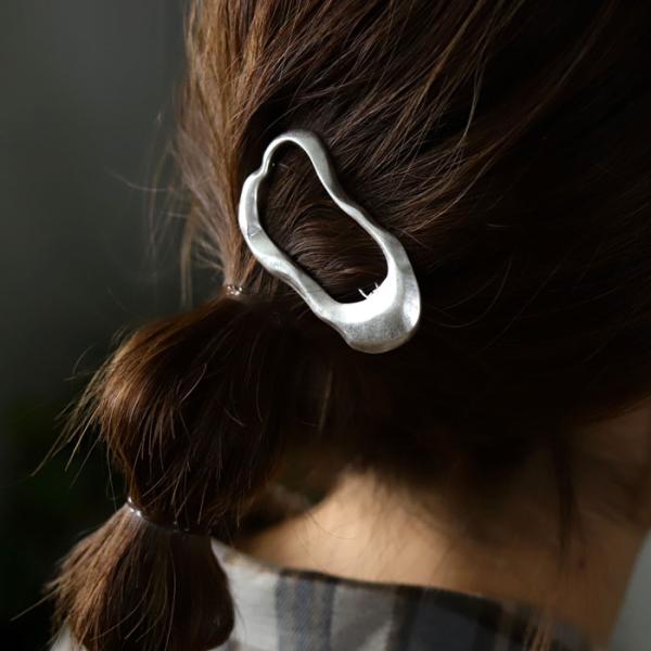 ヘアピン ヘアアクセサリー 金属アレルギー ニッケルフリー プレゼント アンティカフェ :CJ-00418:antiqcafe 通販 金属アレルギー対応 ヘアピン 20本セット アメリカピン ウェーブ 玉なし 316L シルバー まとめ髪 髪留め へアアレンジ ヘアアクセサリー