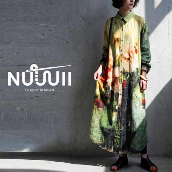 antiqua（アンティカ） シャツワンピース レディース 綿100 長袖