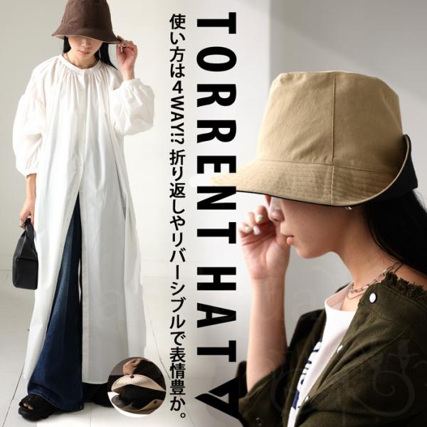 antiqua（アンティカ） 「SEAVEN」TORRENT HAT トレントハット 帽子