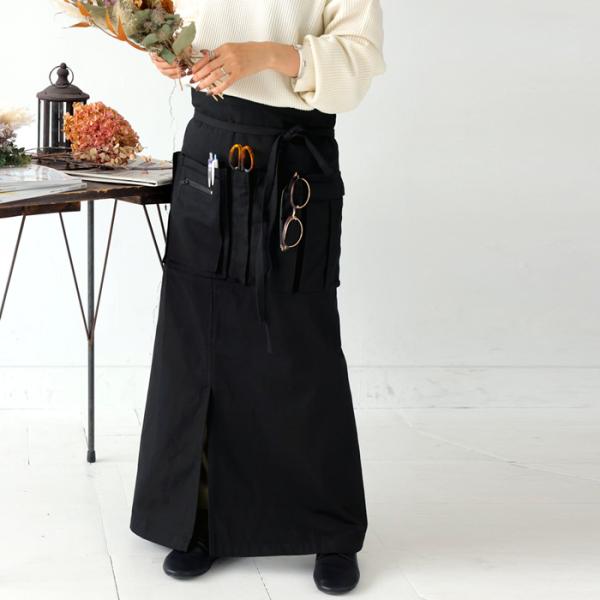 【美品】フランス EMステッチ×トワルドジュイ ギャルソンエプロン[506] ミニギャルソンエプロン[ノルディックフラワー] 花柄