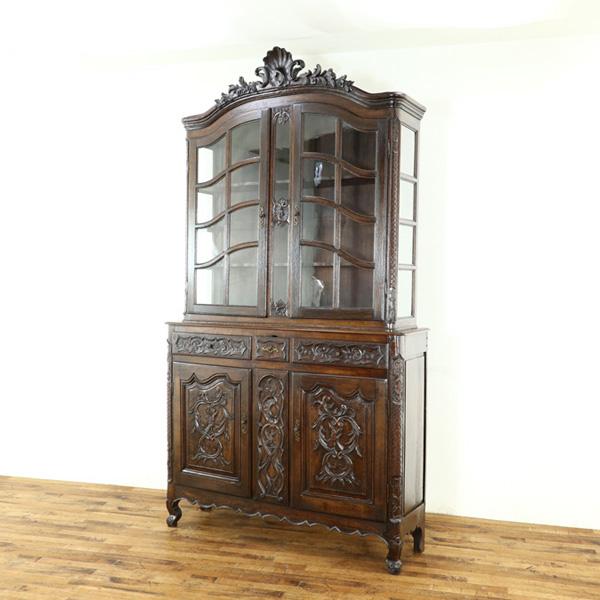 1880年頃 フランス アンティーク家具 キャビネット 薄型の珍しい 1880年頃 フランス アンティーク家具 キャビネット 薄型の珍しい
