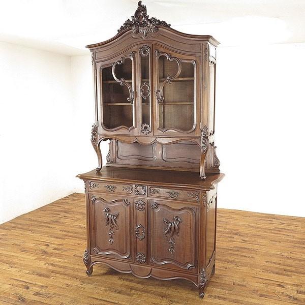 1880年頃 フランスアンティーク キャビネット 圧倒的な存在感 繊細で