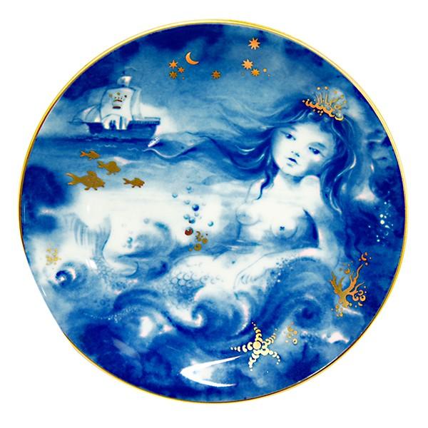マイセン （MEISSEN） 童話シリーズ 「水のニンフ」 掛け絵皿