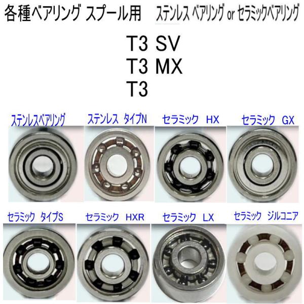 1600円から T3 SV or MX 各種 ベアリング (11-5-4 10-3-4mmセット