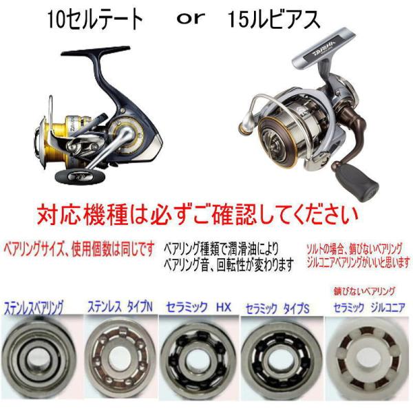 800円から ダイワ 10セルテート or 15ルビアス ライン ローラー1個