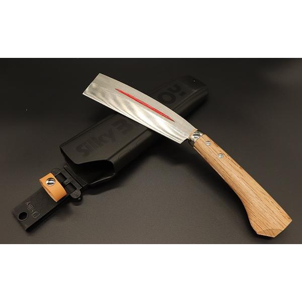 特注【不動明王 梵字刻印】七寸二分黒打腰鉈 210mm 片刃木鞘 狩猟 キャンプ サヤ鉈 鞘鉈 腰鉈 片刃 7寸 約210mm : 山林刃物・打ち刃物の安養寺屋