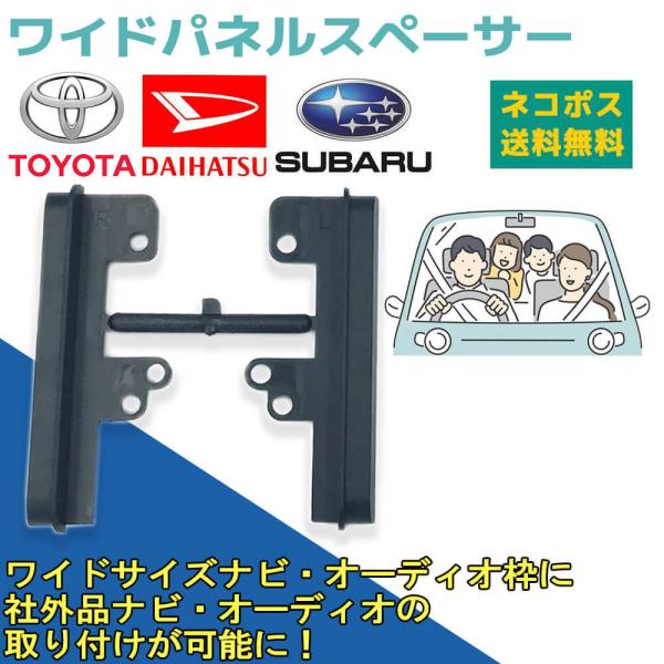 ダイハツ ミラ H18.12 〜 H30.3 ワイドパネル スペーサー 汎用 市販
