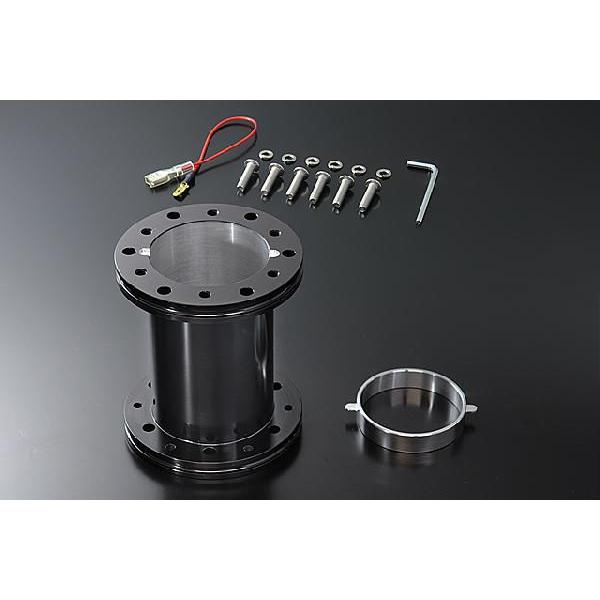 JDM アルミロングボススペーサー(ポリッシュ) 100mm アルミロングボススペーサー 100mm ブラック : ショッピングエニタイム