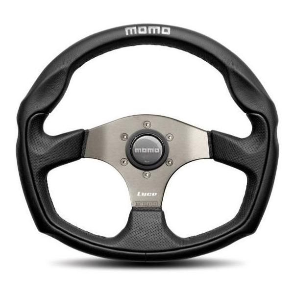 正規品 MOMO モモ ステアリング LUCE ルーチェ シルバースポーク 35パイ L-1