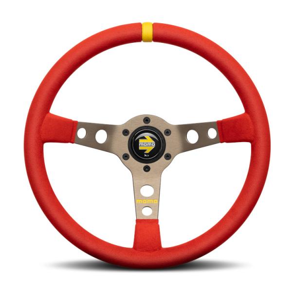 正規品　MOMO　ステアリング　35φ MOMO（モモ） 日本正規品 ステアリング TUNER(Black spOKe) 35φ