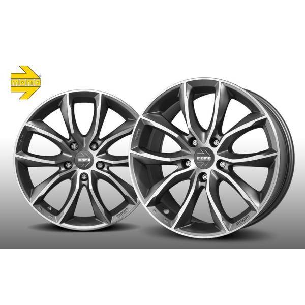 MOMO  [hzC[ SCREAMJET EVOiXN[WFbgG{j 17C` 8.0J PCD:120mm 5H CZbg35mm nua 72.6mm AԁEYetc