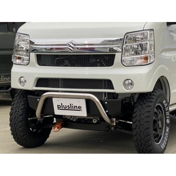 美品 エブリィ DA17W/V スキッドバンパー plusline High Style（プラス