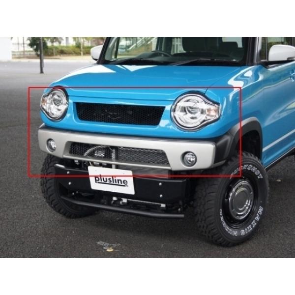 送料込み　スズキ ハスラー MR31S MR41S　フロントバンパー グリル anytyme03_plusline-mr41-fb