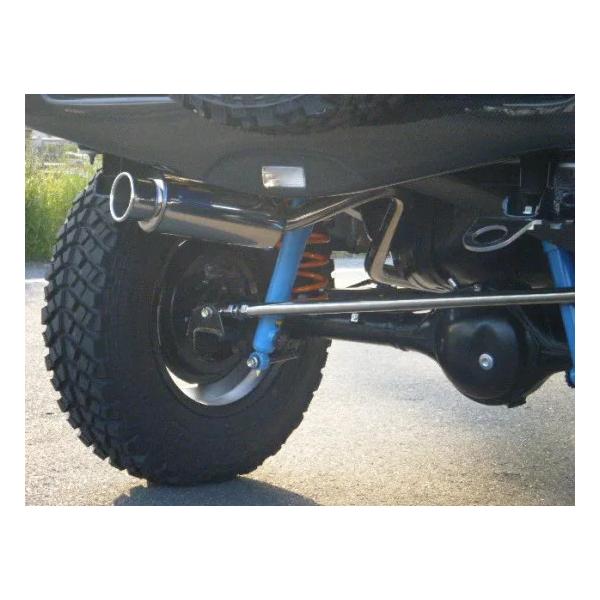 JB23ジムニー　左出しマフラー WirusWin】【JB23】ジムニー用左出しコンパクトマフラー