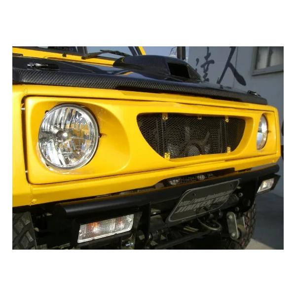 JIMKEN TAC ジムニー JA11 フロントグリル FRP製 未塗装