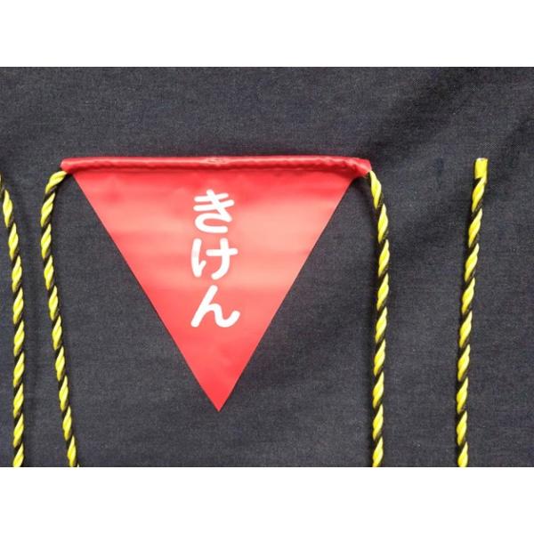 HR-9  三角旗１０M　５連旗　きけん