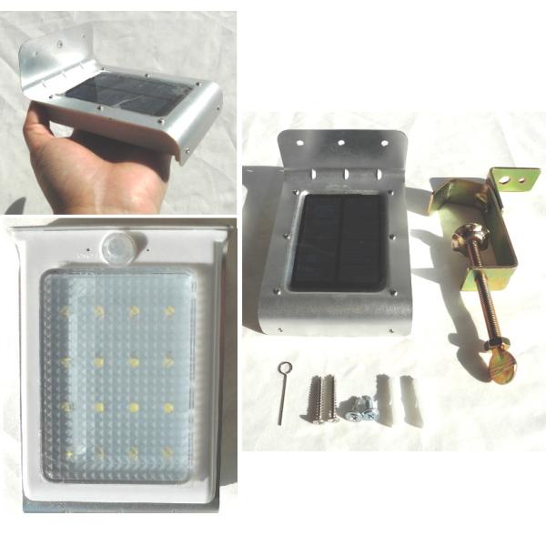 ソーラー式 LEDマルチライト 看板照明灯 看板・単管取り付け金具付 :led-maruti:安全・サイン8 通販 