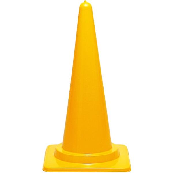 カラーコーン レインボーコーン(黄)｜385-15 : あんずの安全標識