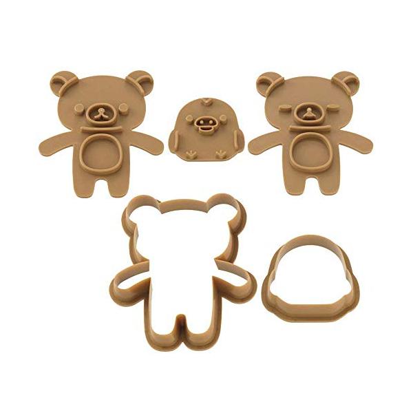 貝印 kai だっこ クッキー型 スタンプで表情が作れる リラックマ DN0200