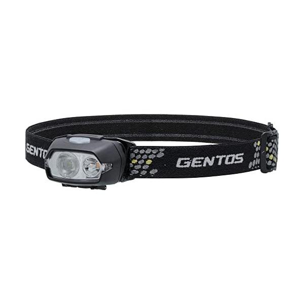 GENTOS ジェントス LED ヘッドライト USB充電式 【明るさ270ルーメン/実用点灯1.5時間/1m防水/暖色サブLED】オーヴァ VA-0