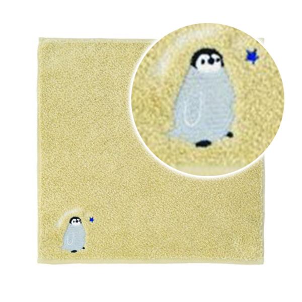 販売終了□ハンカチ オーガニックコットン ベビーペンギン Zootto 今治