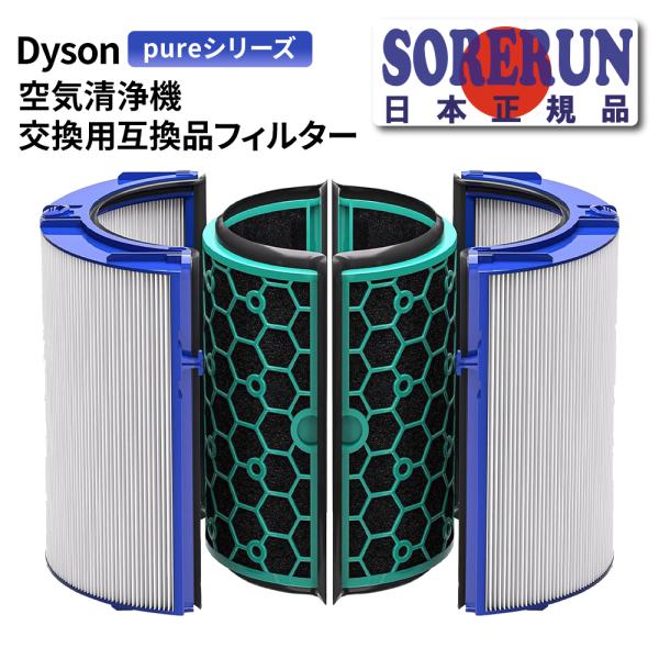 【商品説明】適合モデル： Dyson HP04/TP04/DP04/TP05/HP05と互換性があります。高品質の素材で作られており、常に掃除機を安全に使用できます。交換用フィルターは取り付けが簡単です。[内容物]・本体[スペック]ブランド...