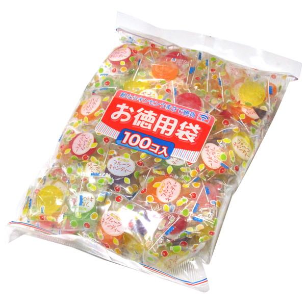 フルーツキャンディー 100入 駄菓子 子供会 景品 お祭り くじ引き