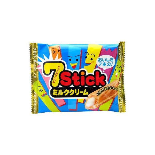 セブンスティック ミルククリーム １２入　駄菓子 子供会 景品 お祭り くじ引き 縁日