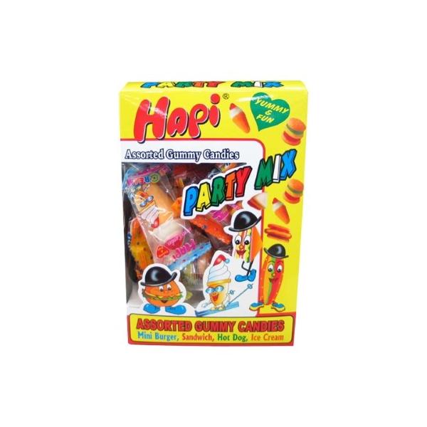 ハンバーガーやホットドックの形をした、パーティー向けのグミです。 可愛らしくて楽しいグミで、色合いもキレイで面白いです♪