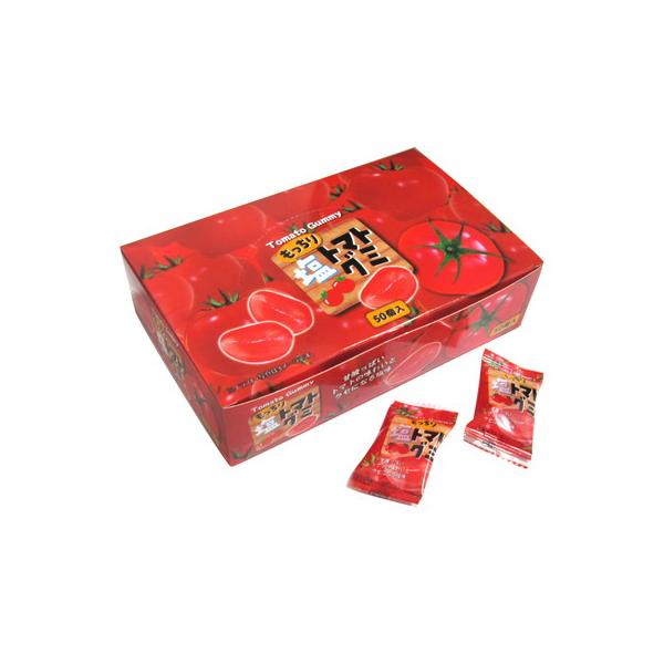 もっちり塩トマトグミ 50個入 駄菓子 子供会 景品 お祭り くじ引き