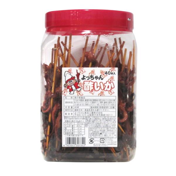 よっちゃん酢いか 40入 駄菓子 子供会 景品 お祭り くじ引き 縁日