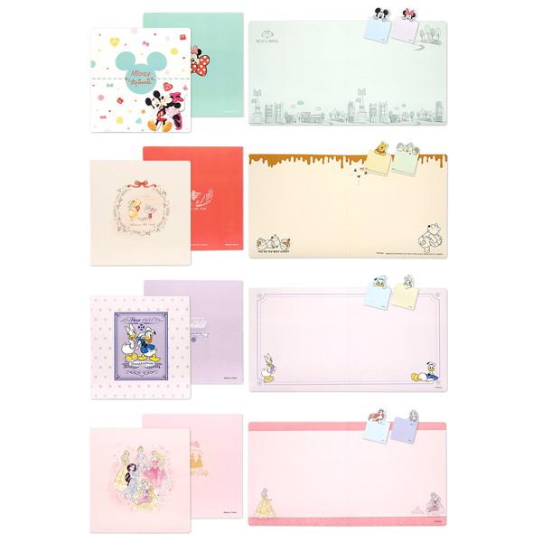 メッセージを書いてそのまま色紙に貼れる附箋つき！ディズニーオールスター色紙です。サイズ（約）：ベルトH23×W22cm　4種アソート※返品(返金・交換)対象外商品