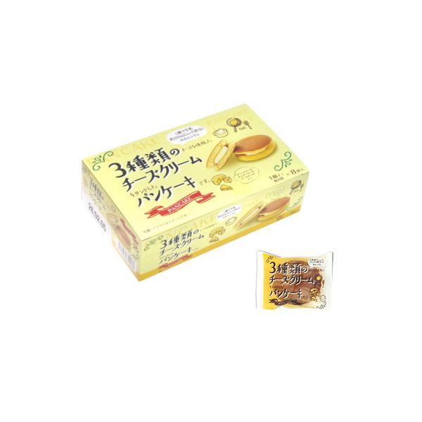 3種類のチーズクリームパンケーキ 8袋入 駄菓子 子供会 景品 お祭り