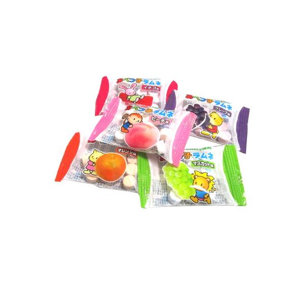 あべっ子 くだものラムネ 50入 駄菓子 子供会 景品 お祭り くじ引き